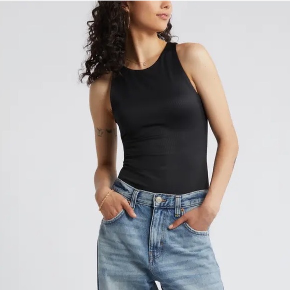 BP NORDSTROM BUTTERY SOFT SLEEVELESS BODYSUIT ❤️NWT IN STORES❤️ - Picture 2 of 4